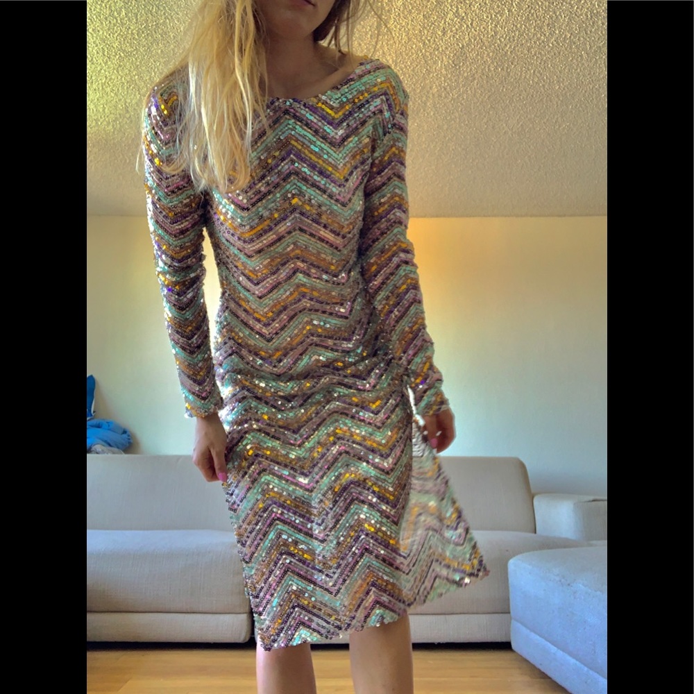 ZARA limited edition sequin dress